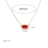 CREATIVE DECEMBER CRYSTAL PENDANT NECKLACE_CWMM3791