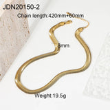 MULTILAYER GOLD PLATE STAINLESS STEEL NECKLACE_CWAJE0619