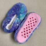 Warm Tie-Dye Star Indoor Soft Bottom Sock Slippers_Cwms1184