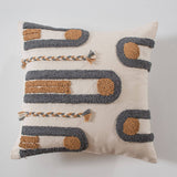 MULTI FLEECE PATTERNED COZY PILLOW COVER_CWMM0034