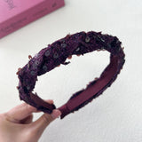 PERSONALIZED CROSS BRAID HAIRBAND_CWAHA2834