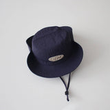 OUTDOOR ALL MATCH CHILDRENS LETTER BUCKET HAT_CWAH2878