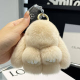 NEW MINI CUTE PLUSH BUNNY CAR KEYCHAIN PENDANT_CWMM2448