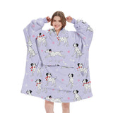 OUTDOOR HOODIE BLANKET PULLOVER FOR QUEUE TV TIME_CWAHA6525