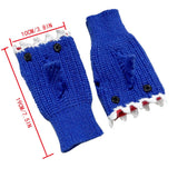 CUTE CARTOON SHARK HALF FINGER GLOVES_CWMM1663