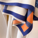 Colorblock Elegant Warm Faux Cashmere Scarf_Cwasc03452