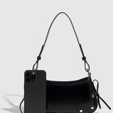 SOLID BOWKNOT SHOULDER BAG FOR WOMEN_CWAB5683