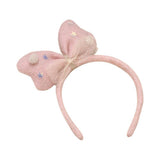 CHRISTMAS CUTE LACEBOW HAIRPIN HEADBAND DECORATION_CWAHA3417