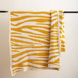 IRREGULAR ZEBRA PATTERN KNITTED WOOL THROW BLANKET_CWMM2383