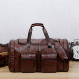 MENS PU LEATHER TRAVEL BAG EXTRA LARGE_CWAB5173