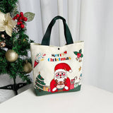 Cwmm9357_Christmas Eve Gift Candy Apple Tote Bag
