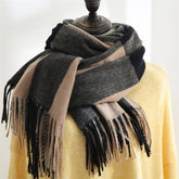 SWEET AND FASHIONABLE PLAID SCARF FOR WOMEN_CWASC0180