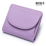 MINI SIMPLE FOLDING ULTRA THIN LEATHER WALLET_CWAB3710