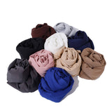 SOLID COLOR LOOSE PULLOVER ETHNIC HEADSCARF_CWASC2423