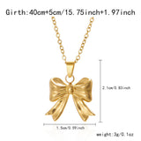 Versatile Zircon Hollow Butterfly Necklace