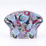 SURGICAL CAP MEDICAL PUFFY CAP PRINTED WORK CAP_CWAH3382