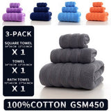 THICKENED COTTON THREE PIECE ABSORBENT TOWEL_CWMM2280