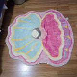 CUTE CREAMY DOPAMINE RUG BEDROOM FLOOR MAT_CWMM7516