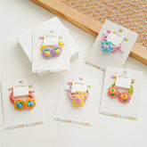 CANDY COLOR CUTE BOW CHILDRENS HAIR TIES_CWAHA1118