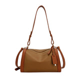 Women Contrast Armpit Shoulder Bag_Cwab1587