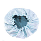 Trendy Double Layer Satin Nightcap_Cwah1481