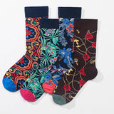 RETRO JACQUARD STREET SKATEBOARD SOCKS_CWMS0162