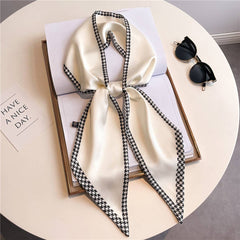 Versatile Narrow Commuter Temperament Head Scarf_Cwasc1522