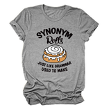 LOOSE FIT WOMEN S T SHIRT WITH CUTE GRAPHIC _CWTTSL0486