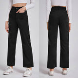 Stylish Casual Slim Straight Tube Corduroy Pants