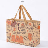 RETRO GIFT BAG CUTE BEAR PORTABLE KRAFT PAPER BAG_CWMM1031