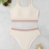 SEXY HIGH WAIST BIKINI PLUS SIZE SWIMWEAR_CWMW0234
