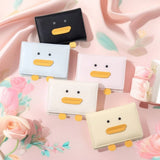 New Cute Yellow Duck Mini 3-Fold Wallet_Cwab06255