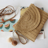 Women Casual Sand Clutche Crossbody Bag_Cwab0811