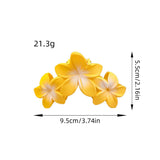 CANDY COLOR TRIPLE FLOWER HAIR CLAW CLIP_CWAHA1583