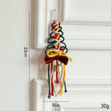 COLORFUL WOVEN BELL CHRISTMAS DOOR WALL HANGING_CWMM9739