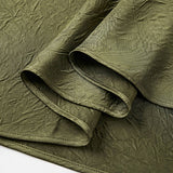 SATIN SKIRT HIGH WAIST ELASTIC PATTERN LONG SKIRT_CWBSS0384