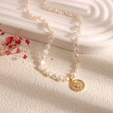 Fashionable Bahak Freshwater Pearl Necklace