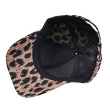 LEOPARD PRINT BASEBALL CAP SUN PROTECTION HAT CWAH1223