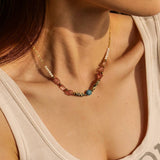 COLORFUL RETRO TEMPERAMENTSWEET CLAVICLE CHAIN_CWAJE1436