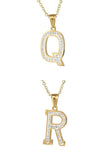 FASHION ALPHABET PENDANT CHARM NECKLACE_CWAJE219
