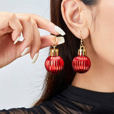 COLORFUL CHRISTMAS NEW BALL EARRINGS_CWAJE2398