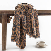 LEOPARD PRINT SCARF SOFT TASSEL WRAP FOR WOMEN_CWASC0999