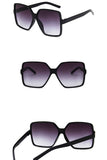STREET SHOOTING SQUARE LARGE FRAME SUNGLASSES_CWASG0121