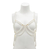 IMITATION PEARL HOLLOW TASSEL BODY CHAIN_CWAJE1128