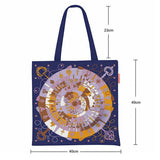 TASSEL KEY CANVAS TOTE BAG FOR WOMEN_CWAB5136