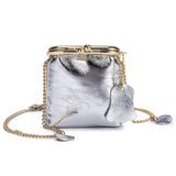 MINI LEATHER CHAIN BAG CUTE MULTI USE POUCH_CUAB00390