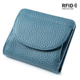 MINI SIMPLE FOLDING ULTRA THIN LEATHER WALLET_CWAB3710