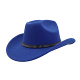 Western Cowboy Fedora Hat For Couples_Cwah04412
