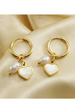 18K Gold Plated Stainless Steel Earrings_Cwaje0402