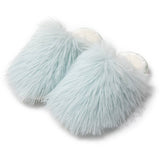 HOME FUR CAP TOE CANDY COLOR COTTON SLIPPERS_CWSHS0833